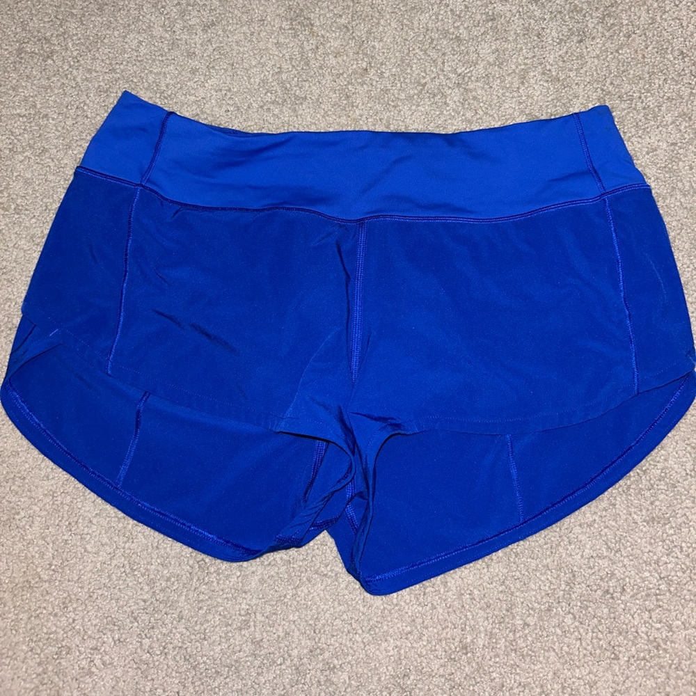 lululemon dark blue sped ups